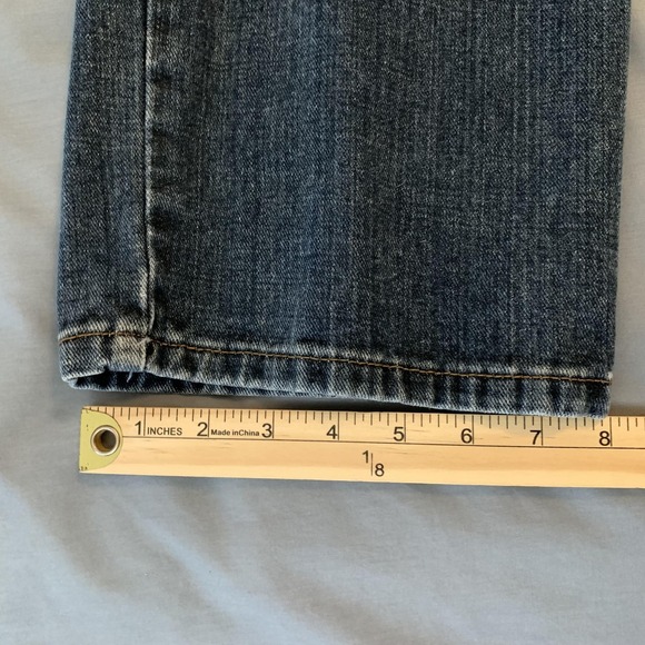 Signature By Levi Strauss & Co Jeans Mens 36x32 Blue Relaxed Straight Denim - Picture 8 of 11